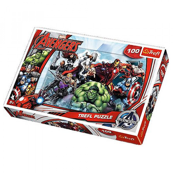 9766 Пазли Trefl 16272 Marvel Аvenger: Атака, 100 дет.