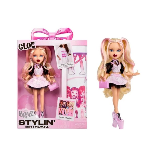 261193 Ігровий набір з лялькою BRATZ серії "Stylin' Birthday" — ХЛОЯ (з аксес.)