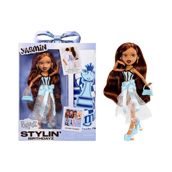 261194 Ігровий набір з лялькою BRATZ серії "Stylin' Birthday" — ЯСМІН (з аксес.)