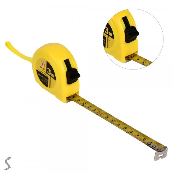 247373 Рулетка із фіксатором 3м R32153