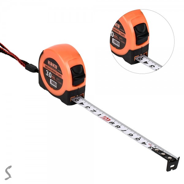 247374 Рулетка із фіксатором 3м R32187-3