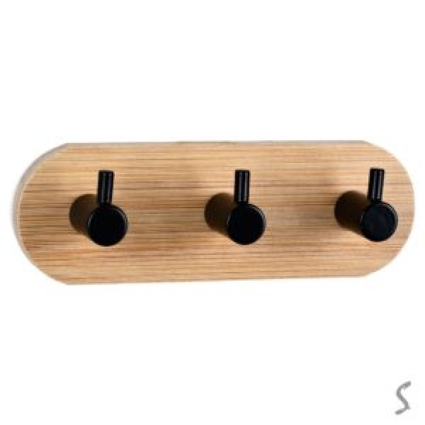 247084 Вішалка настінна 3кр 13см R100832-3