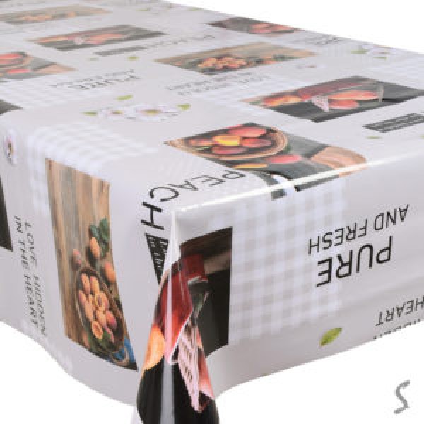 257919 Клейонка ПВХ 3-хшар. глянсова на тканинній основі Glossy 1.37*20м  MA-6219