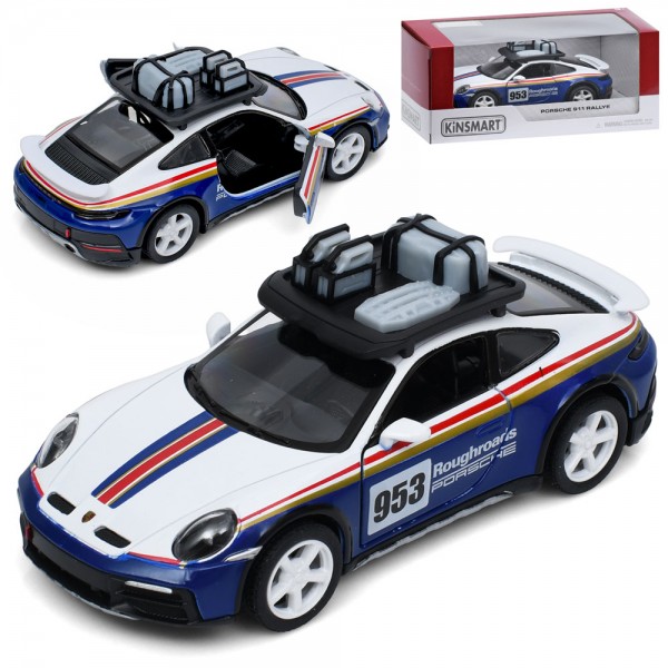 252256 Машина KT5481WFB (24шт) інерція, метал, 12,5см, 1:36, відчиняються двері, гумові колеса, в коробці, 16-7-7,5см
