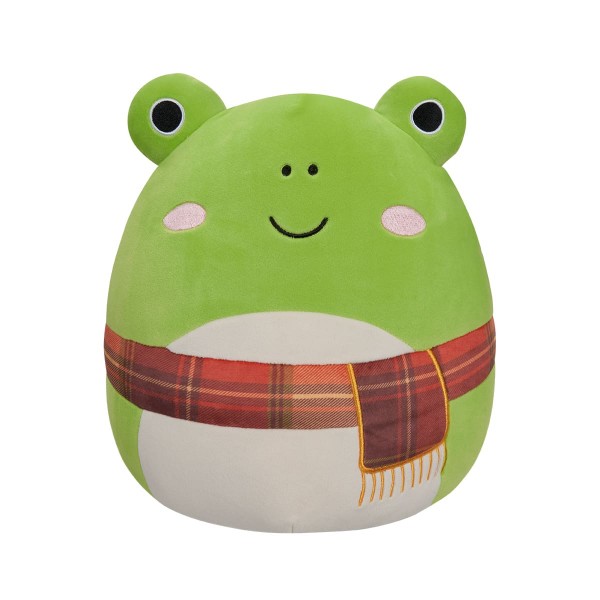 176500 М'яка іграшка SQUISHMALLOWS – ЖАБКА ВЕНДІ У ШАРФІ (30 cm)