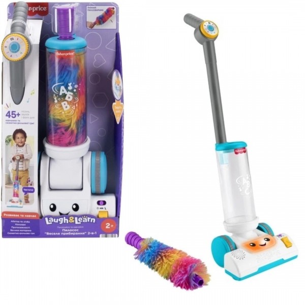 247247 Пилосос "Веселе прибирання" 2-в-1 Fisher-Price (укр.)