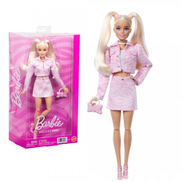 246820 Лялька Barbie "Deluxe Style" – денім-сет у барбікорі