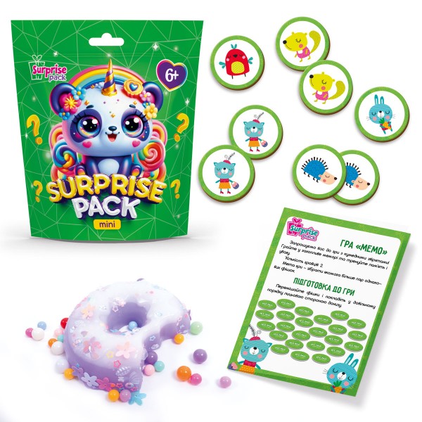 231501 Набір для творчості Vladi Toys із сюрпризами "Surprise Pack Mini 4" VT8040-04