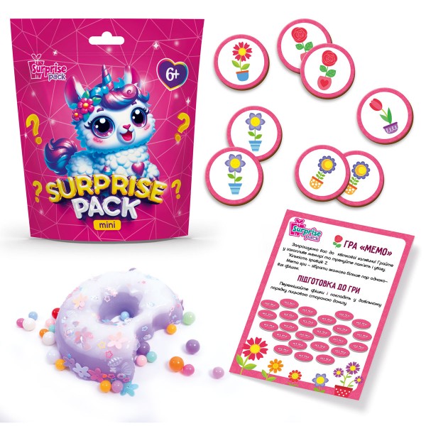 231502 Набір для творчості Vladi Toys із сюрпризами "Surprise Pack Mini 2" VT8040-02