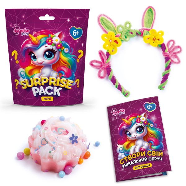 231506 Набір для творчості Vladi Toys із сюрпризами "Surprise Pack Mini 6" VT8040-06
