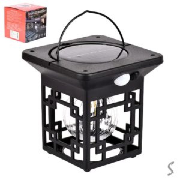 226846 Лампа-ліхтар світлодіодна сонячна панель 11*11см R100133