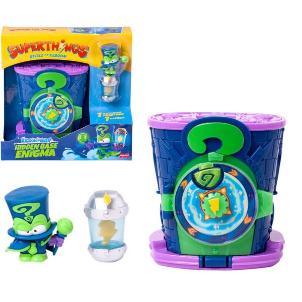 244583 Ігровий набір SUPERTHINGS серії "Kazoom Power" - ПРИХОВАНА БАЗА ЕНІГМА