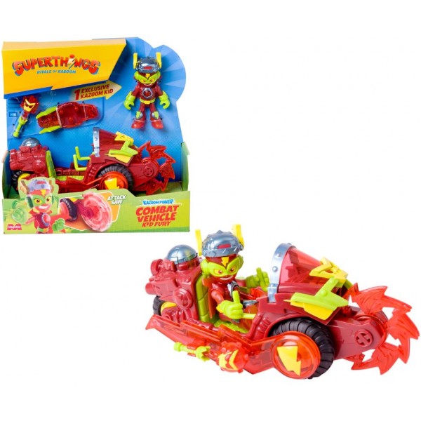 244587 Ігровий набір SUPERTHINGS серії "Combat Vehicles" - КІД Ф'ЮРІ