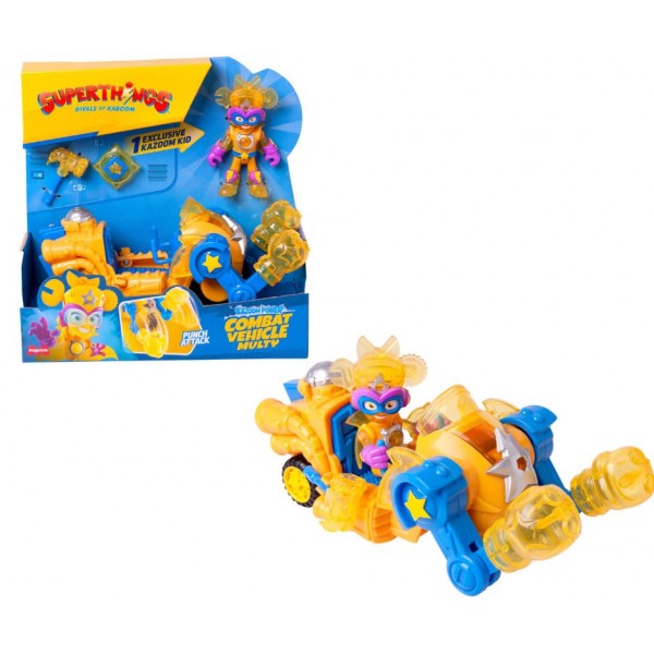 244588 Ігровий набір SUPERTHINGS серії "Combat Vehicles" - МУЛЬТИ-МАШИНА