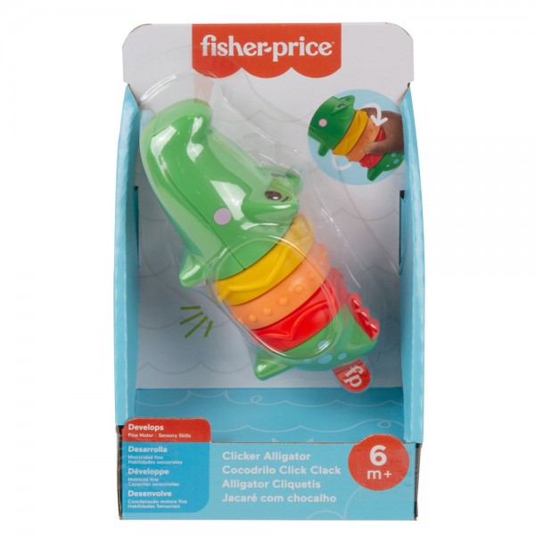 125091 Розвивальний крокодил Fisher-Price