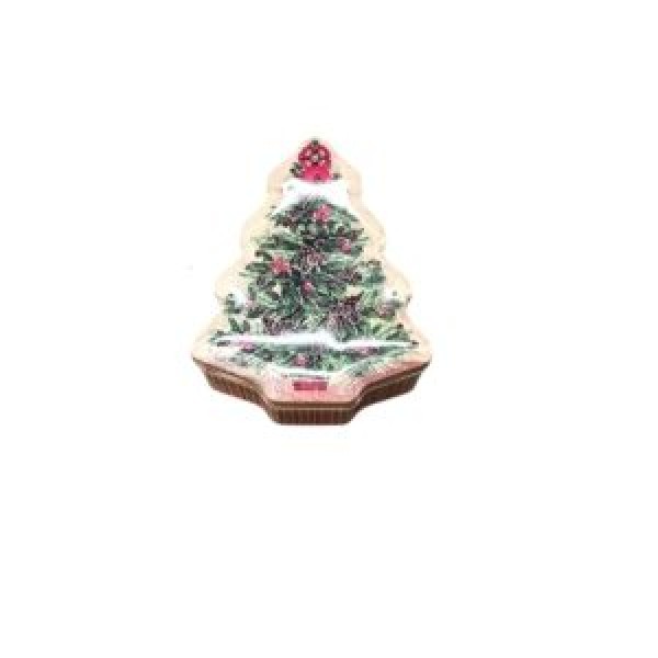 260502 Коробка метал новорічна "Christmas Tree" 18*15*6.5см