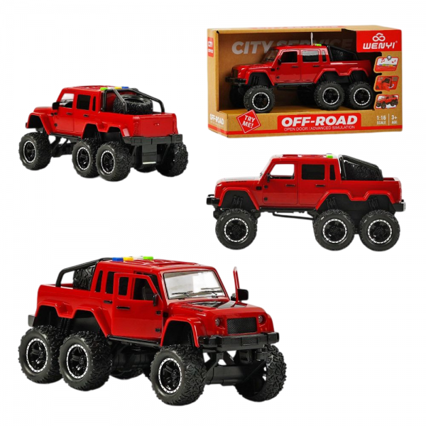 170901 Джип WY480A інерц., 1:16, гум.колеса, відчин.двері, муз., світло, бат. (табл.), кор., 32-18,5-13,5см