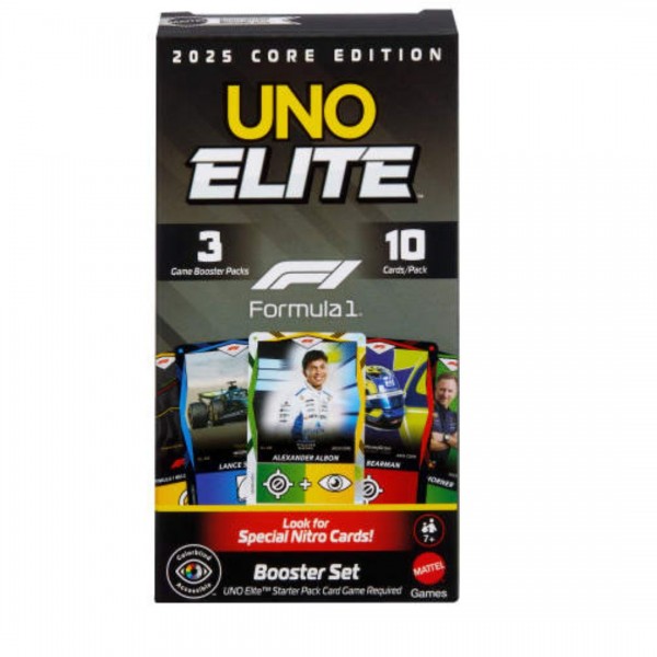 250253 Доповнення до настільної гри UNO Elite "F1"