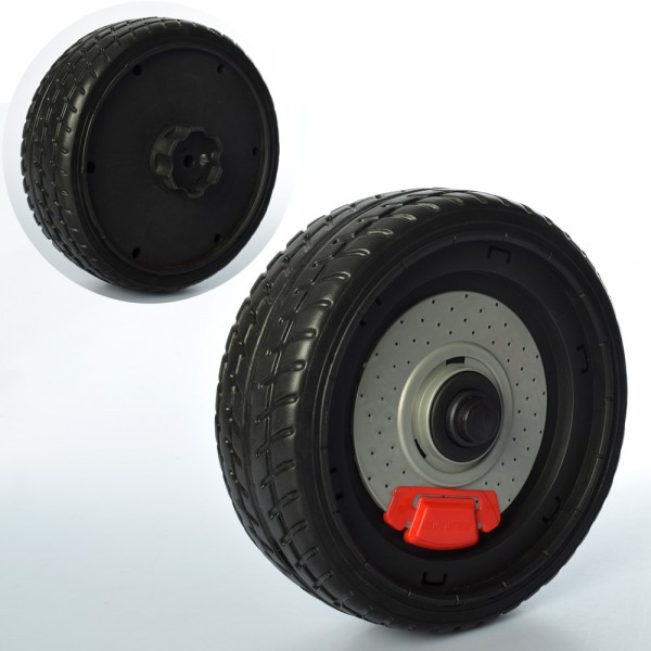 78437 Колесо M 4010-EVA WHEEL ЕВА з перехідником до машини M 4010, діам.23см., ширина 7,5см.