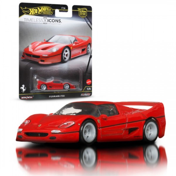 246826 Колекційна модель машинки Ferrari F50 серії "Car Culture" Hot Wheels