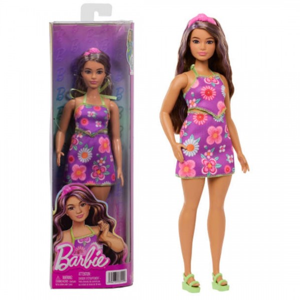 246828 Лялька Barbie "Модниця" – яскраві квіти