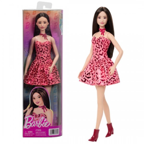 246829 Лялька Barbie "Модниця" – рожевий леопард