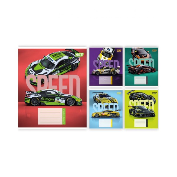 258666 Зошит учнівський Yes "Speed" А5/12 кл.