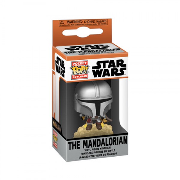 146016 Ігрова фігурка на кліпсі FUNKO POP! серії "Мандалорець" – МАНДАЛОРЕЦЬ З БЛАСТЕРОМ