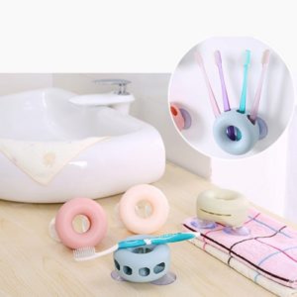 165677 Тримач для зубних щіток на присосках 8.5см., HSW40122A