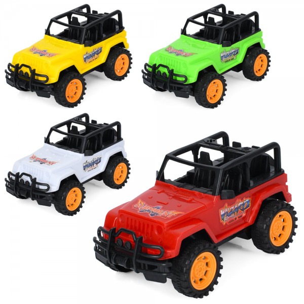 246714 Джип 3812 інерц., 4 кольори, кул., 19-20-8 см.