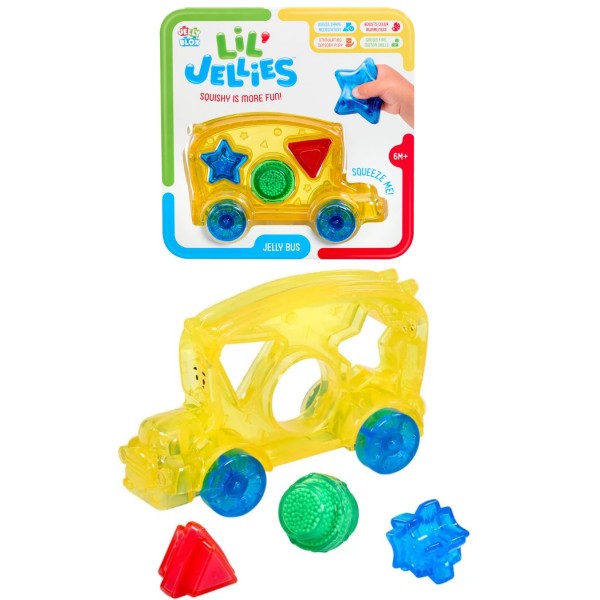 261085 Сенсорний конструктор JELLY BLOX серії "Lil' Jellies" - АВТОБУС