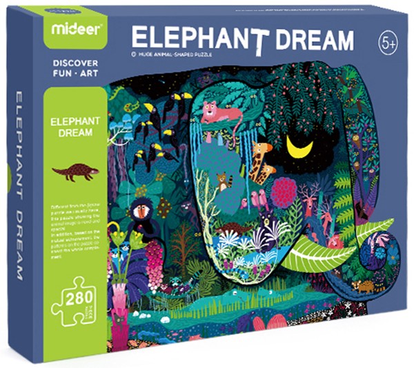 213240 Пазл PUZZLE ELEPHANT