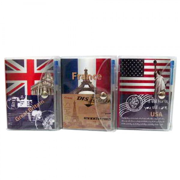 194349 11144 Блокнот "Country" mix, с ручкою, 4/S