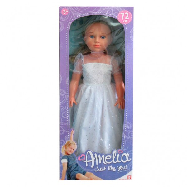 261261 Лялька 3011  ростова, Amelia, 72см,  в коробці, 30,5-77,5-17,5