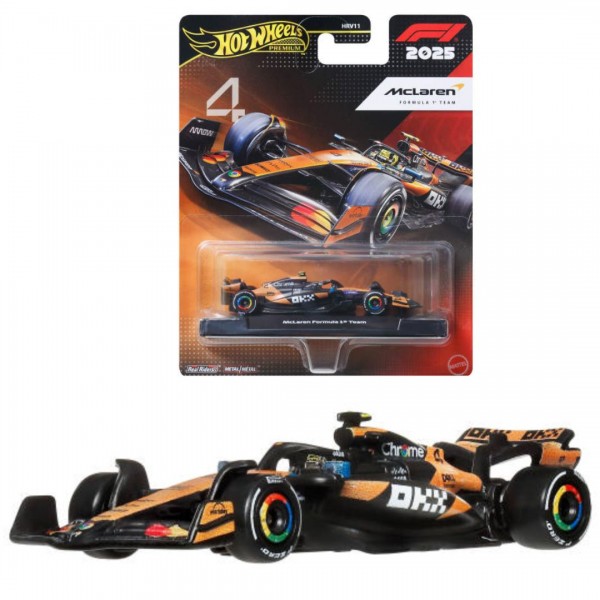 246937 Колекційний болід McLaren Lando Norris #4 "Formula 1" Hot Wheels