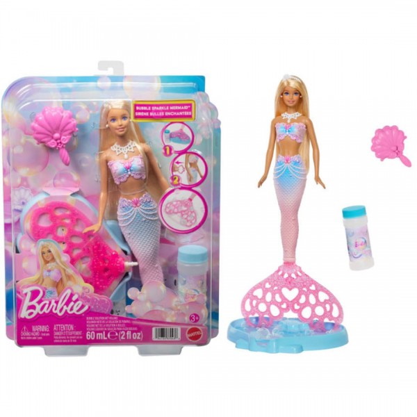 246825 Лялька-русалонька "Бульбашкове шоу" серії "Фантастичний світ" Barbie