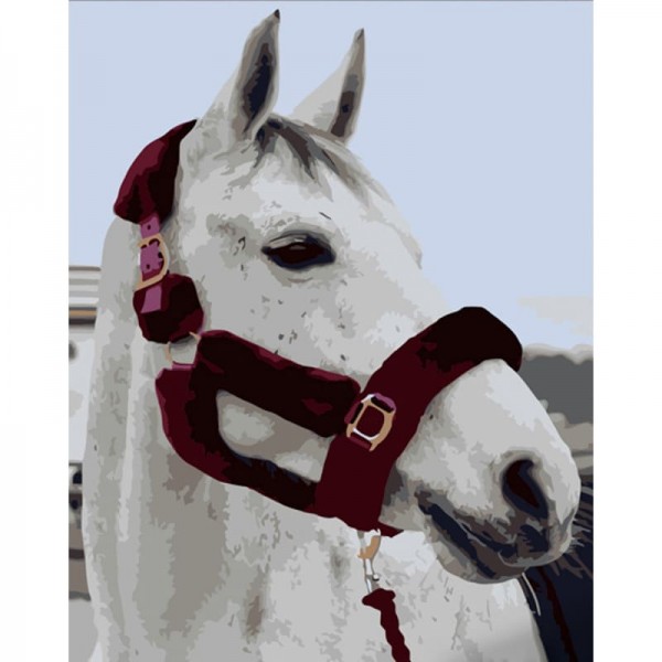 219638 Картина за номерами Strateg ПРЕМІУМ Душа прерій розміром 40х50 см (DY382)