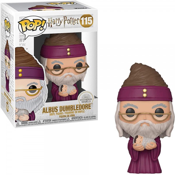 208182 Ігрова фігурка FUNKO POP! серії "Гаррі Поттер" - ДАМБЛДОР З МАЛЮКОМ ГАРРІ