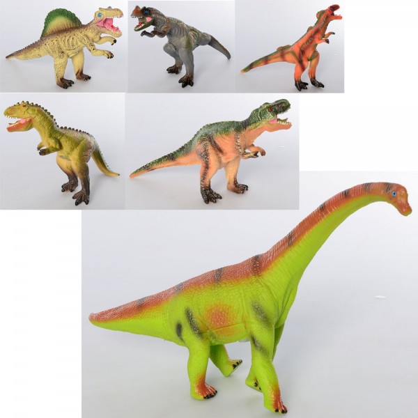 109704 Фігурка JB010 динозавр, 6 видів, кул., 25-13-7 см.