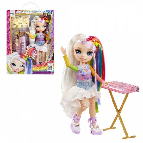 228395 Лялька RAINBOW HIGH серії "Junior High Rockband" - АМАЯ (з аксес.)
