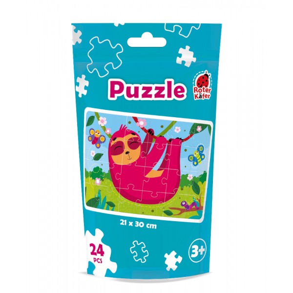 148522 Puzzle in stand-up pouch "Sloth" RK1130-04