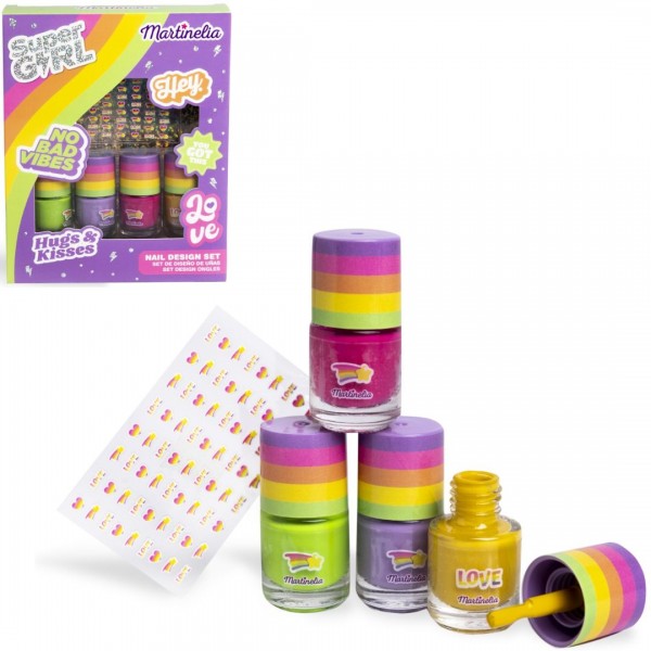 246893 MARTINELIA Набір для дизайну нігтів "SUPERGIRL", арт. 44055