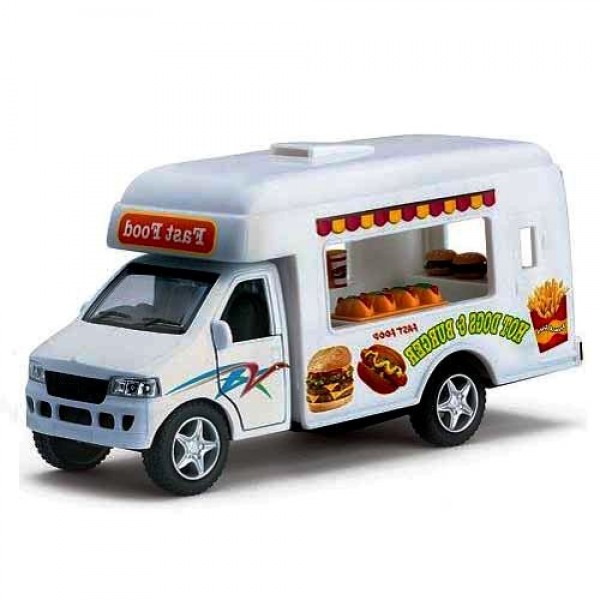 178518 Машинка KINSFAN KS 5257 W інерц., FAST FOOD TRUCK, кор.