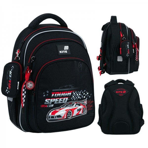 251729 Рюкзак Kite Education 763S Speed Racer