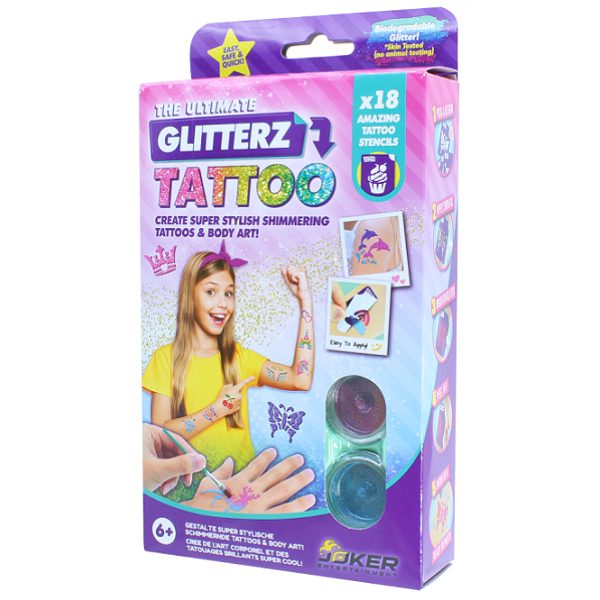 175669 Набір для творчості "Зроби тату" GLITTERZ TATTOO, серія A