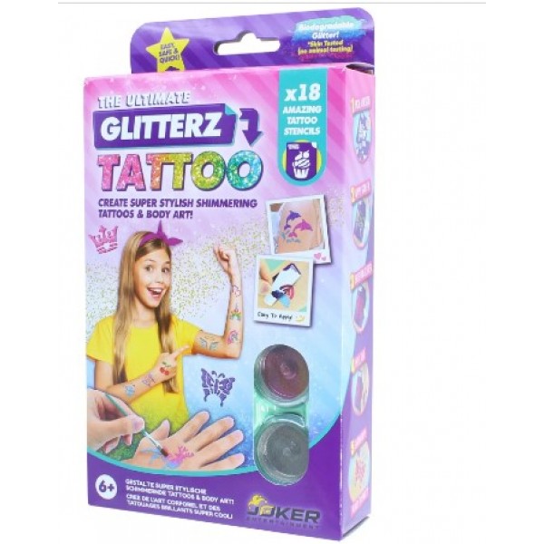 175670 Набір для творчості "Зроби тату" GLITTERZ TATTOO, серія B