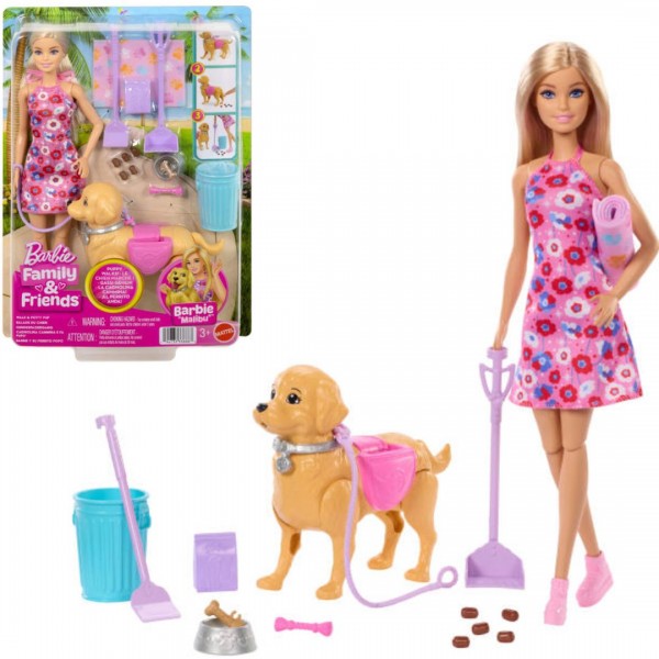 246831 Набір Barbie "Прогулянка з песиком"