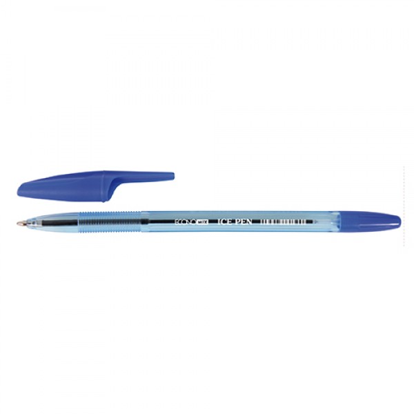194408 Ручка кулькова ECONOMIX  ICE PEN, пише синім 