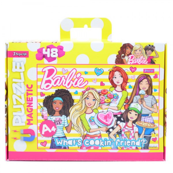 48009 Пазл магнитный А4 "Barbie"