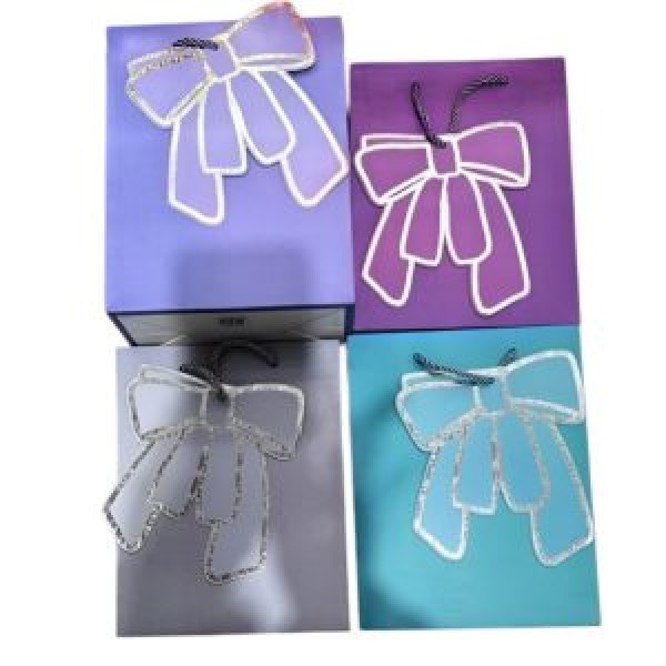 262738 Пакет подарунковий паперовий L "Chic Bow" 30*41.5*12см